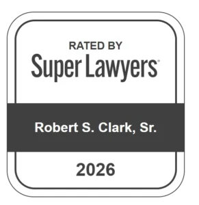 Super Lawyers badge for Robert S. Clark, Sr.